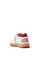 Kids Ball Star Leather Sneakers